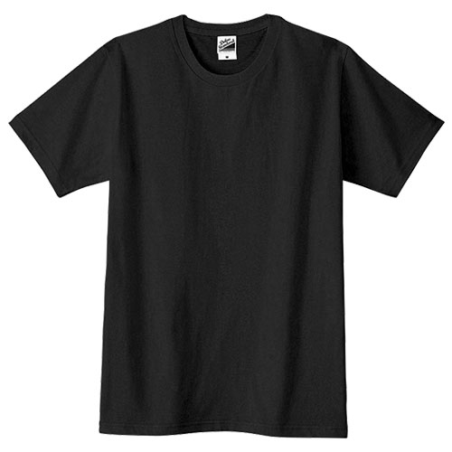 5.0オンス STANDARD T-SHIRTSのブラック