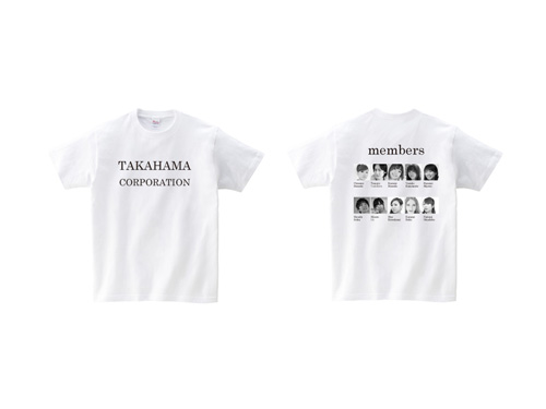 黒Tシャツに文章のデザインのTシャツ
