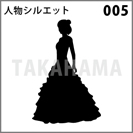 人物シルエット 005