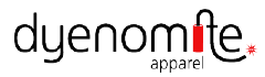 dyenomite apparelのロゴ