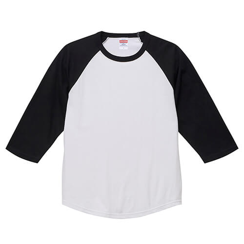 5045 5.6オンス ラグラン3/4スリーブ Tシャツ