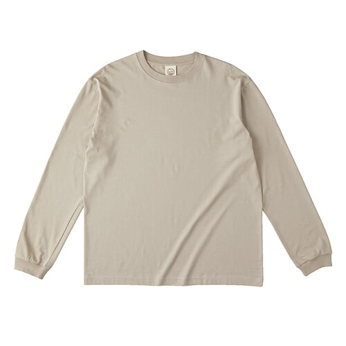 ogl-914 オーガニックコットンロングスリーブTシャツ（リブ有り）