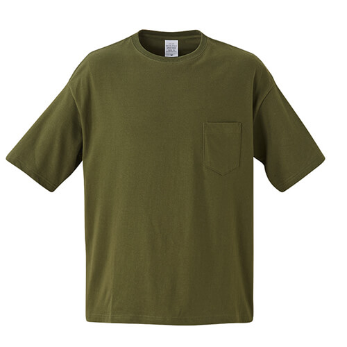 5008 5.6オンス ビッグシルエットTシャツ（ポケット付）