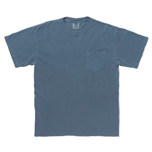 CC6030 6.1オンスガーメントダイポケットTシャツ